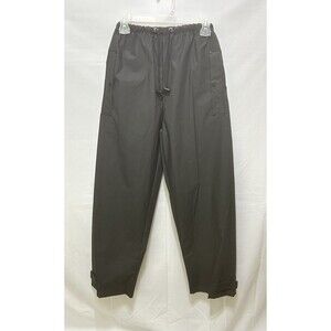 Tingley Unisex Small Black Rubber Rain Water Work Pants Cinched Ankles